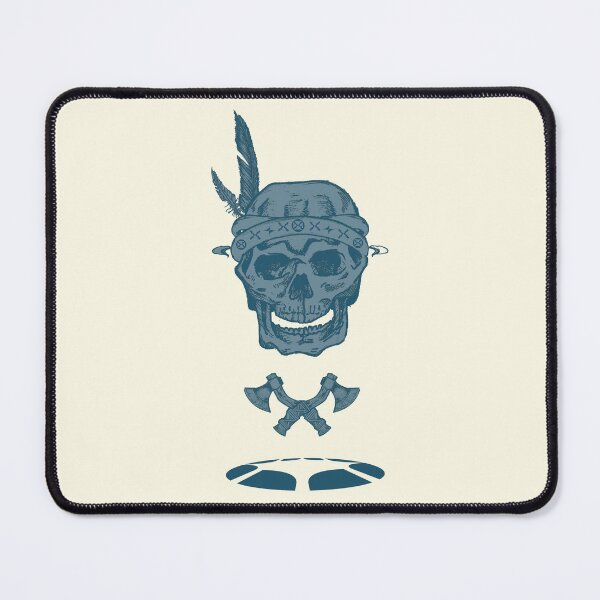 Item preview, Warrior Skull Illustration | Dark Tribal  Tattoo Style Graphic  designed and sold by Half Mess.