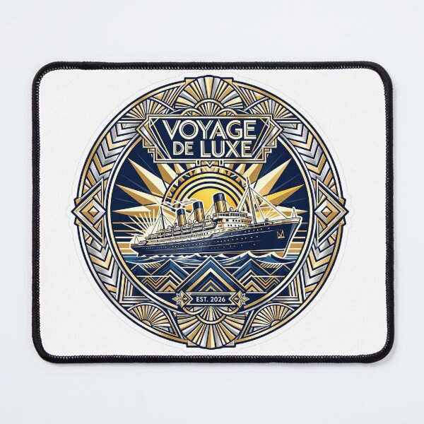 Item preview, Art Deco Luxury Travel Neo Deco Cruise Luxury  designed and sold by Modefissi.
