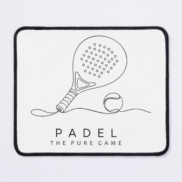 Item preview, Padel The Pure Game - Minimalist Line Art Racket Ball - Mens Sports Gift designed and sold by BelievingCreate.