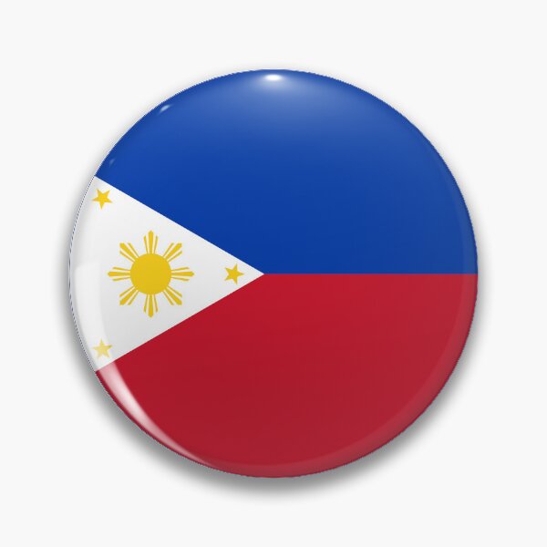 Item preview, Round Philippines Flag Icon | Circular Filipino Flag Button Element designed and sold by NTGUILTY.