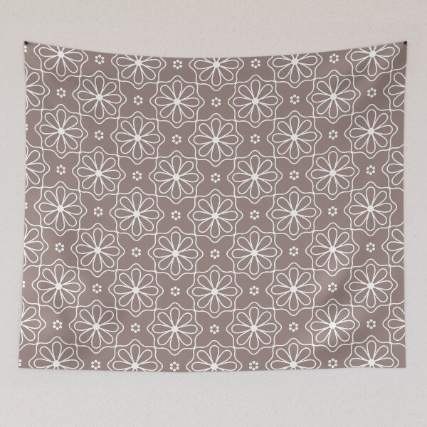 Item preview, Cinereous & white flowers designed and sold by Mint + Midnight.