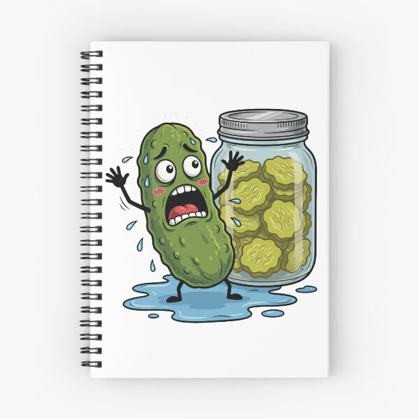Item preview, Panicked Pickle In A Pickle Funny Design designed and sold by TshirtsOnline-.