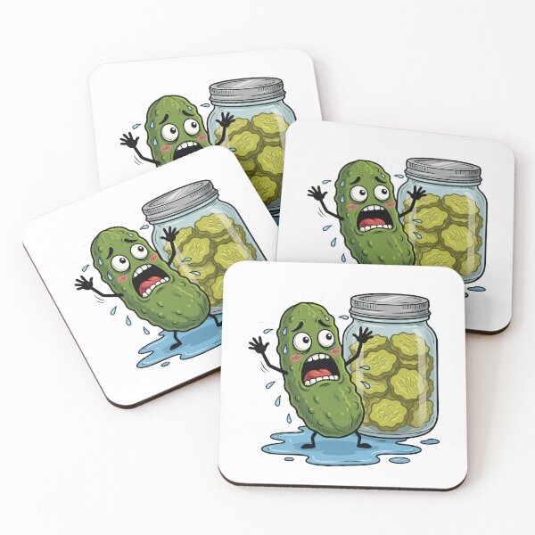 Item preview, Panicked Pickle In A Pickle Funny Design designed and sold by TshirtsOnline-.