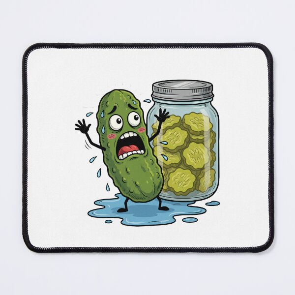 Item preview, Panicked Pickle In A Pickle Funny Design designed and sold by TshirtsOnline-.