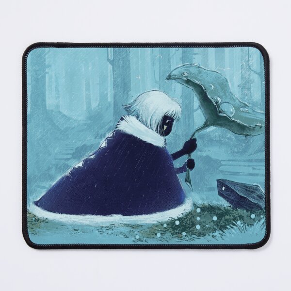 Item preview, White Hair Cloaked Figure Rain Creature designed and sold by Hommatewel.