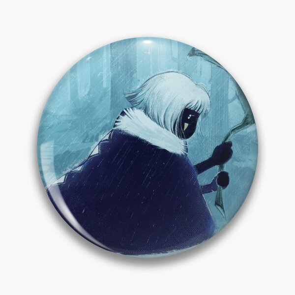 Item preview, White Hair Cloaked Figure Rain Creature designed and sold by Hommatewel.