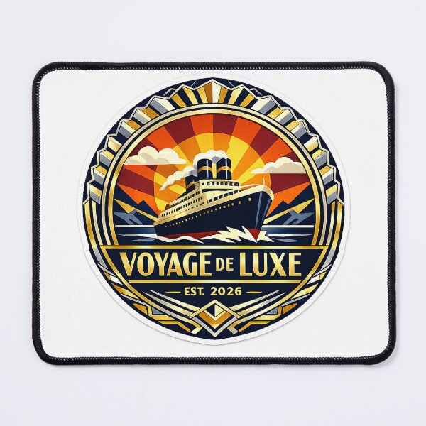 Item preview, Art Deco Luxury Travel Neo Deco Cruise Luxury  designed and sold by Modefissi.