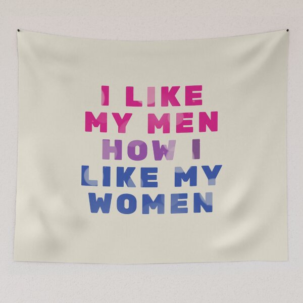 Item preview, Funny Bisexual Pride Colors Phrase (on light) designed and sold by TackyTime.