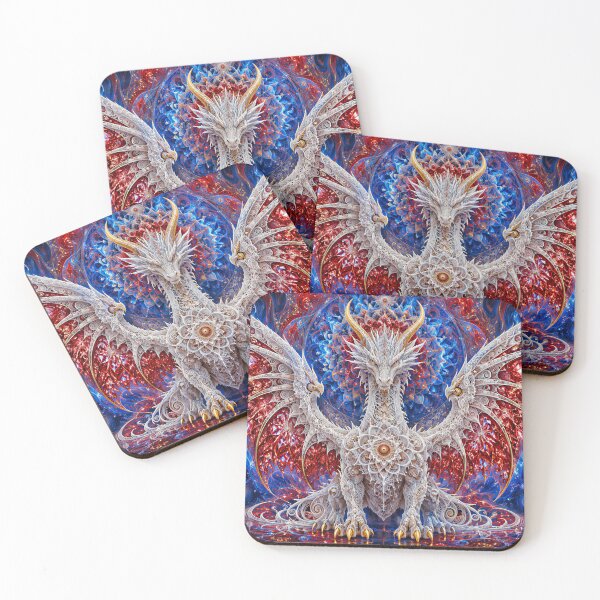 Item preview, Mandala Dragon With Crimson Crystalline Wings designed and sold by hyperbeast store.