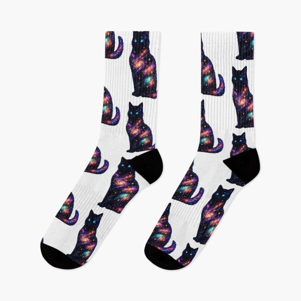 Item preview, Cosmic Galaxy Cat – Guardian of the Stars designed and sold by Dreamy fantasy design.