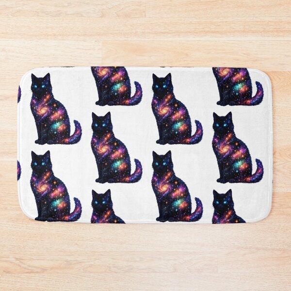 Item preview, Cosmic Galaxy Cat – Guardian of the Stars designed and sold by Dreamy fantasy design.