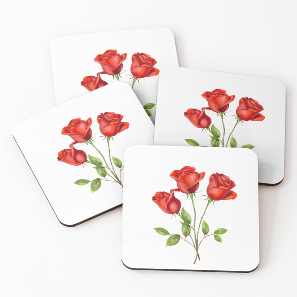 Item preview, Three Red Roses designed and sold by CooksCreators.