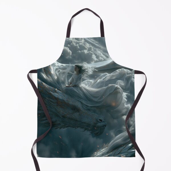 Item preview, The White Dragon’s Ascent designed and sold by oanaunciuleanu.
