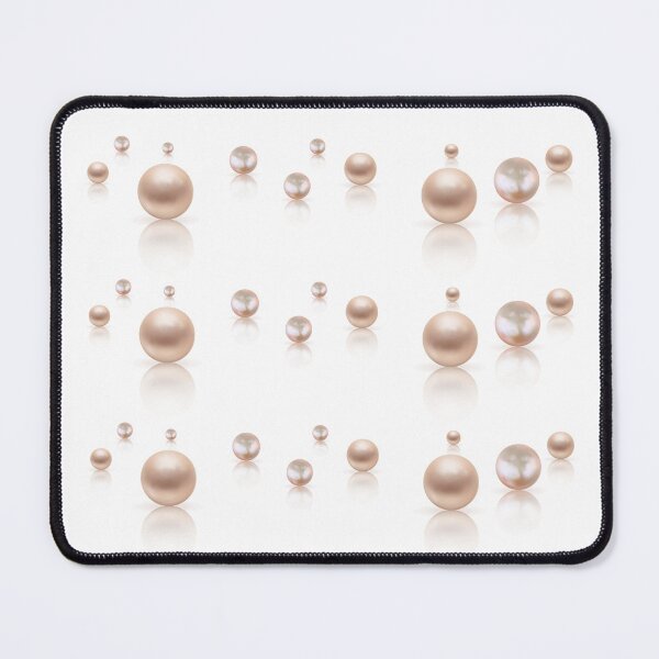 Item preview, Elegant Pink Pearls Luxury Seamless Pattern designed and sold by SolutionsArt.