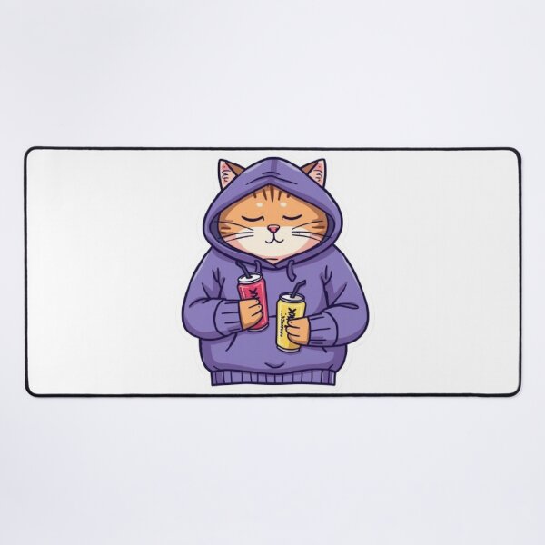 Item preview, No Sleep Just Gaming Cat Sticker designed and sold by Stylestickers55.