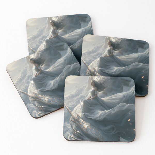 Item preview, The White Dragon’s Ascent designed and sold by oanaunciuleanu.