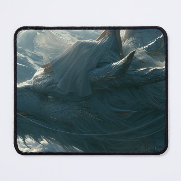 Item preview, The White Dragon’s Ascent designed and sold by oanaunciuleanu.