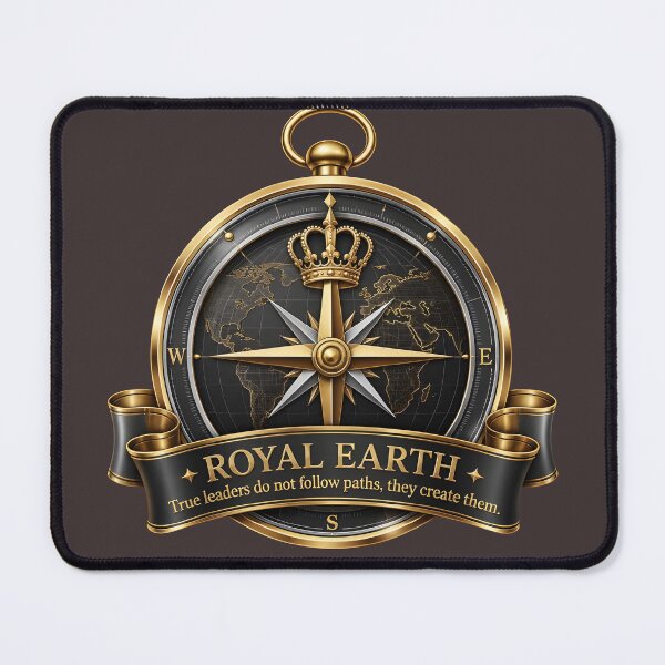 Item preview, Royal Earth Golden Compass Leadership Emblem designed and sold by RoyalEarthstore.