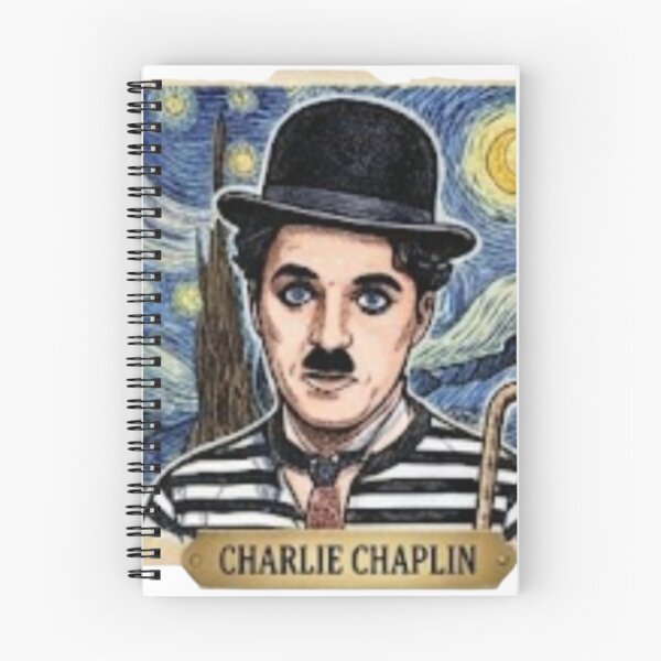 Item preview, Artistic Portrait of Charlie Chaplin Silent Film designed and sold by ByTabata.