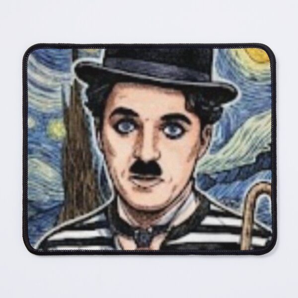 Item preview, Artistic Portrait of Charlie Chaplin Silent Film designed and sold by ByTabata.