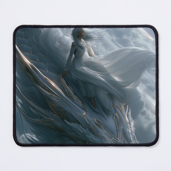 Item preview, The White Dragon’s Ascent designed and sold by oanaunciuleanu.