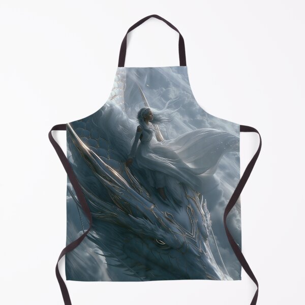 Item preview, The White Dragon’s Ascent designed and sold by oanaunciuleanu.