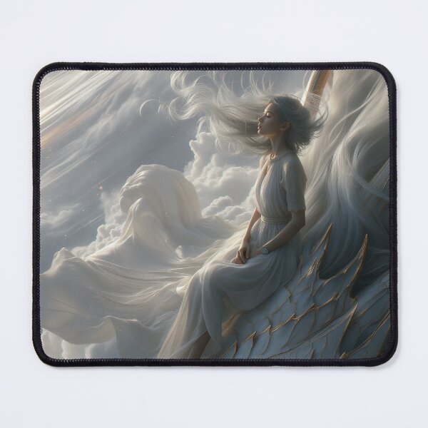 Item preview, The White Dragon’s Ascent designed and sold by oanaunciuleanu.