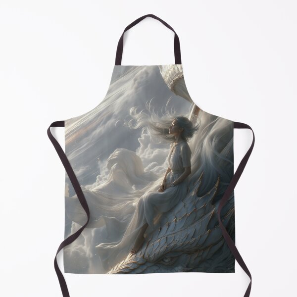 Item preview, The White Dragon’s Ascent designed and sold by oanaunciuleanu.