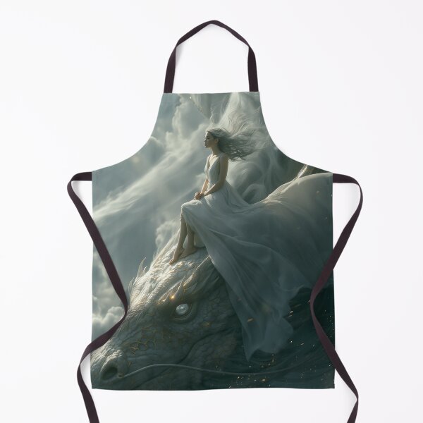 Item preview, The White Dragon’s Ascent designed and sold by oanaunciuleanu.