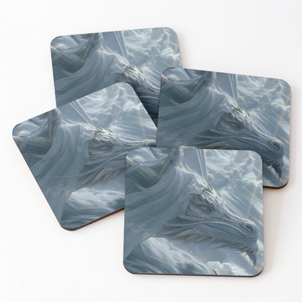 Item preview, The White Dragon’s Ascent designed and sold by oanaunciuleanu.