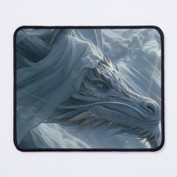 Item preview, The White Dragon’s Ascent designed and sold by oanaunciuleanu.