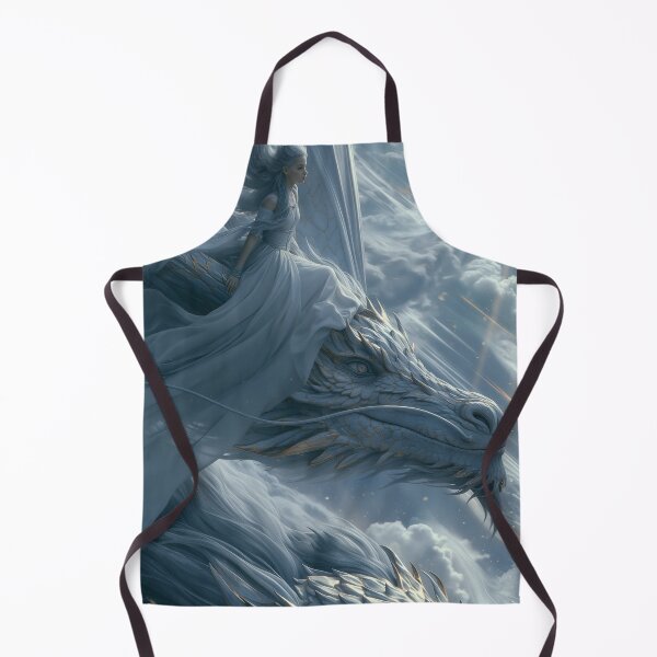 Item preview, The White Dragon’s Ascent designed and sold by oanaunciuleanu.
