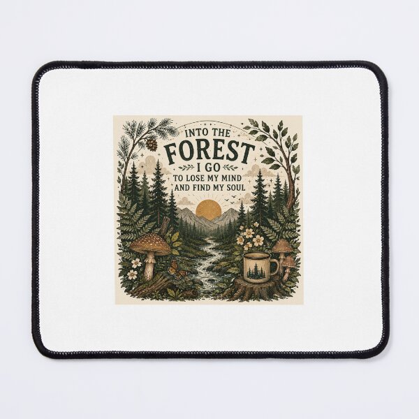 Item preview, Into the Forest I Go – Forestcore Nature Escape designed and sold by FAZ-DESIGNS.