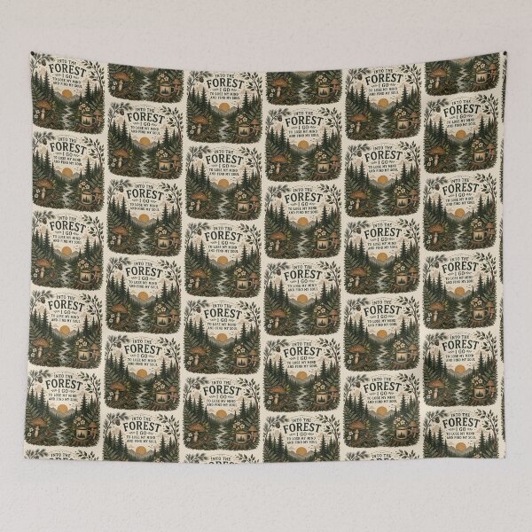 Item preview, Into the Forest I Go – Forestcore Nature Escape designed and sold by FAZ-DESIGNS.