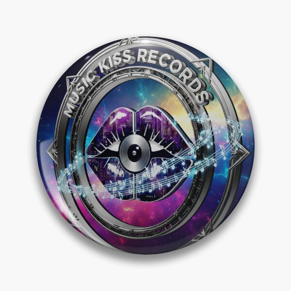 Item preview, Musickiss Records Cosmic Lips designed and sold by Iron El Studios.