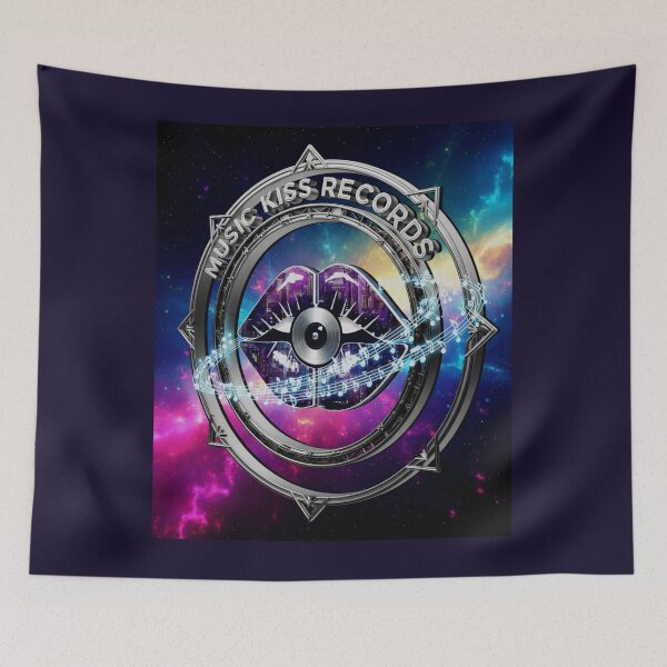Item preview, Musickiss Records Cosmic Lips designed and sold by Kglitch.