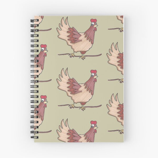 Item preview, Charles The Chicken - Hand Drawn Cartoon Farm Bird designed and sold by AJPrettyObscene.