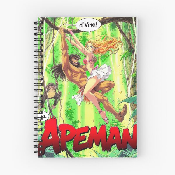 Item preview, Apeman And Jane Print designed and sold by Lichentroupe63.