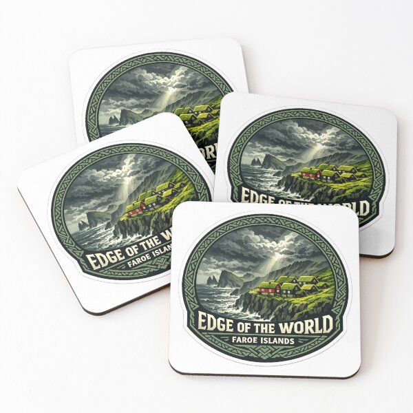 Item preview, Edge Of The World Faroe Islands Dramatic Cliffs  designed and sold by Modefissi.
