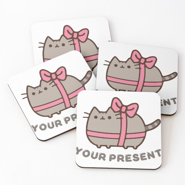Item preview, Pusheen Present  designed and sold by daenarys123.