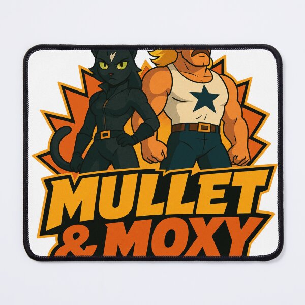 Item preview, Captain Mullet & Moxy — Reckless Duo Cat Lover Tee designed and sold by Riah Studio.