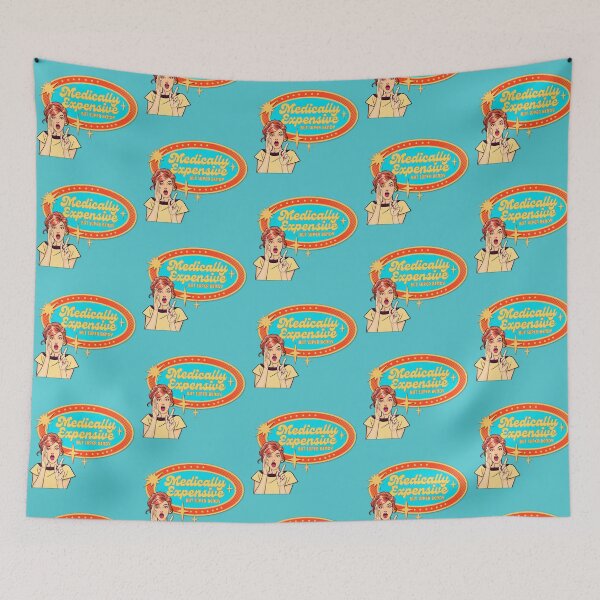 Item preview, HEDS Medically Expensive But Super Bendy Retro Pop Art designed and sold by pulse_retail.