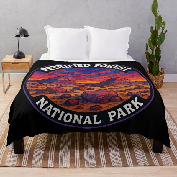 Item preview, Petrified Forest National Park Trippy Travel designed and sold by TomFrontierArt.