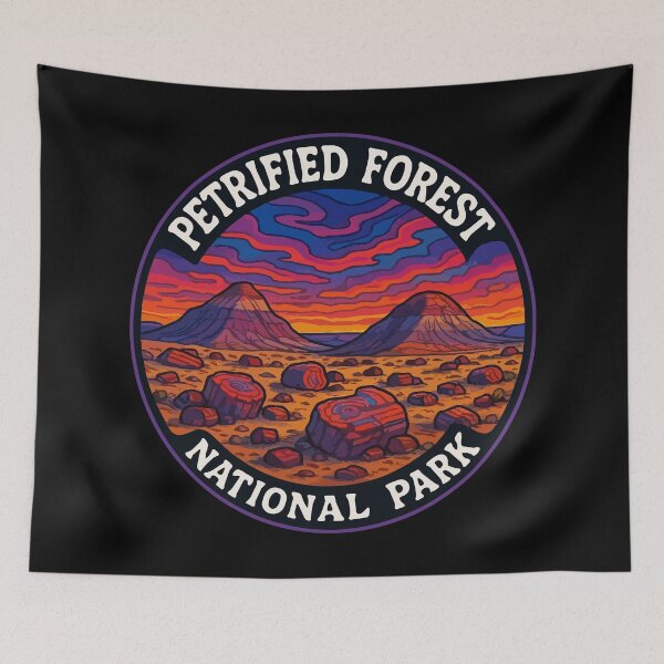 Item preview, Petrified Forest National Park Trippy Travel designed and sold by TomFrontierArt.