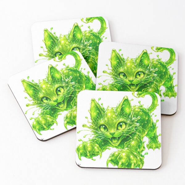 Item preview, Slime Kitten designed and sold by Monster Daze.