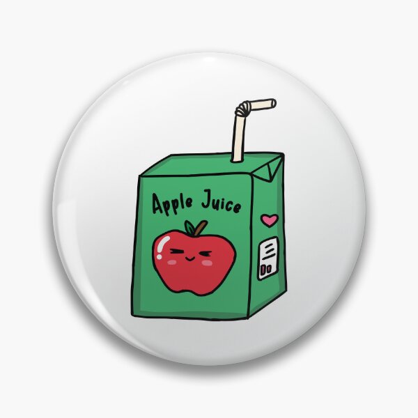 Item preview, Cute Apple Juice Box designed and sold by RetroChunky®.