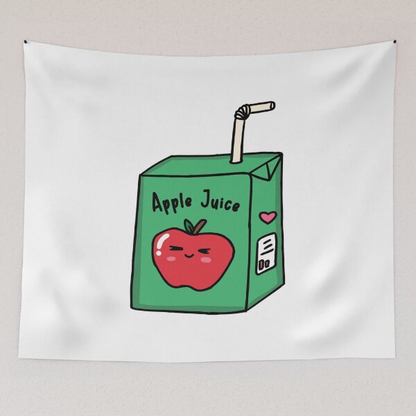 Item preview, Cute Apple Juice Box designed and sold by RetroChunky®.