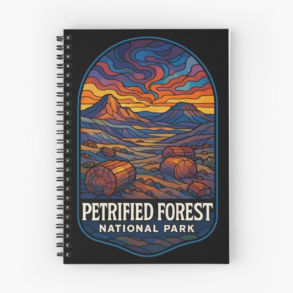 Item preview, Petrified Forest National Park Stained Glass designed and sold by TomFrontierArt.