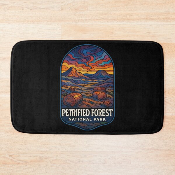 Item preview, Petrified Forest National Park Stained Glass designed and sold by TomFrontierArt.