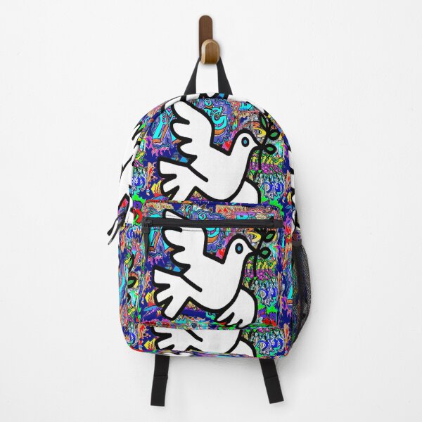 Item preview, graffiti peace Dove Art 1234 designed and sold by LowEndGraphics.